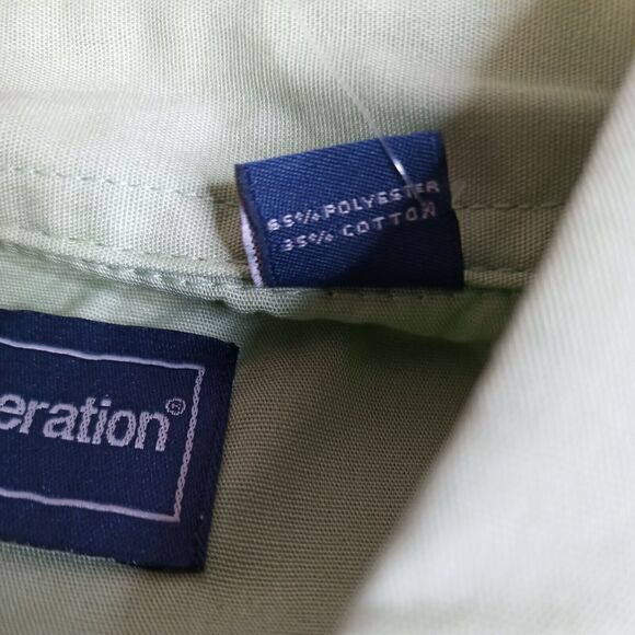 Blue Generation Mens 2XL Short Sleeve Button Down Shirt - Picture 3 of 7